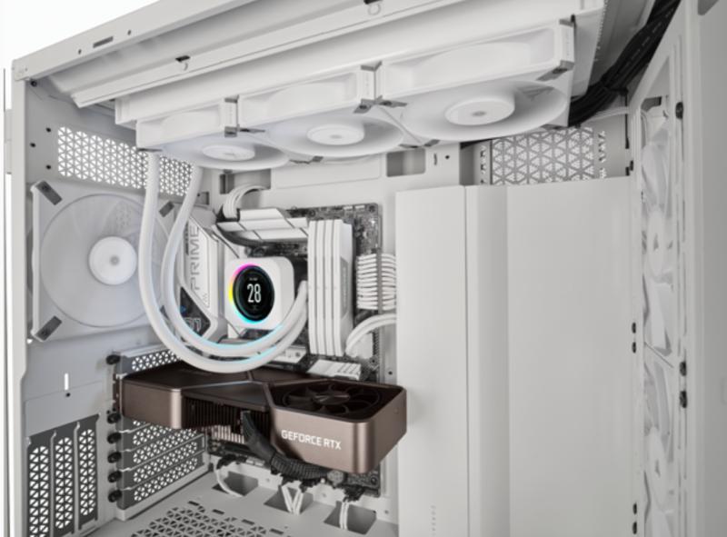 Ventilator / radiator carcasa Corsair AF120 ELITE, 120mm, white - imagine 9