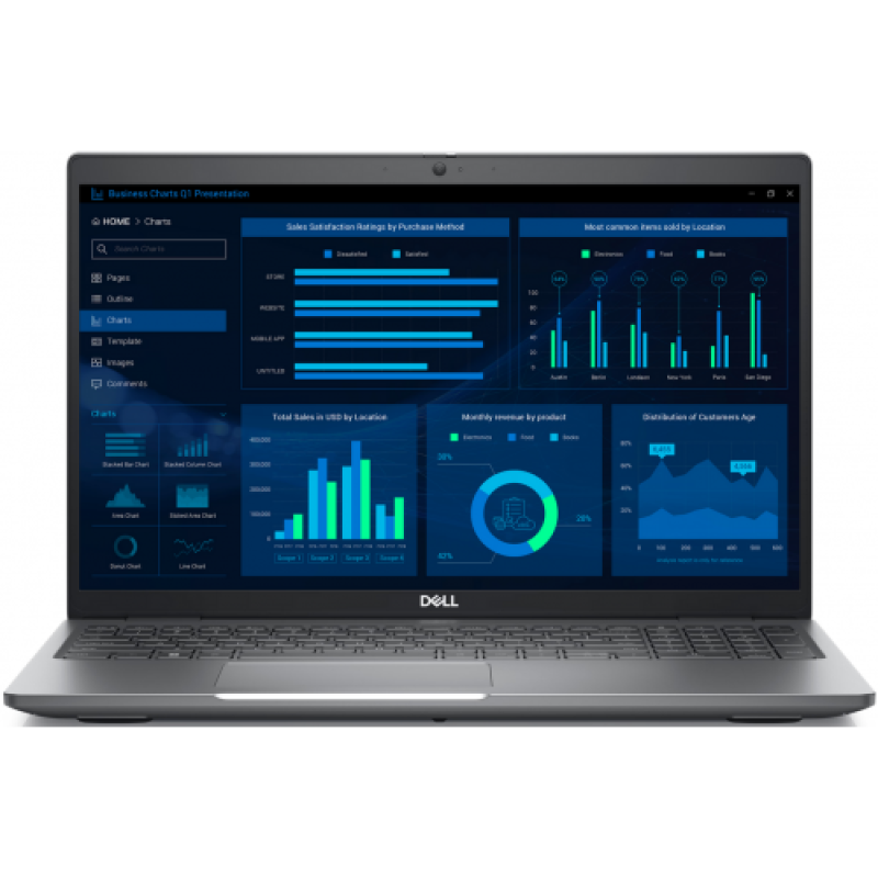Dell Mobile Precision Workstation 3581, 15.6" FHD, Intel i7-13800H, 16GB,