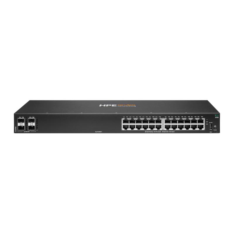 HPE Aruba Networking CX 6100 24G 4SFP+ Switch - imagine 3