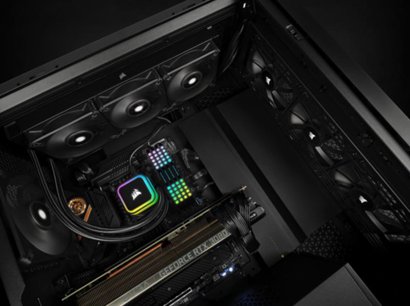 Ventilator / radiator carcasa Corsair AF120 ELITE, 120mm, black - imagine 11