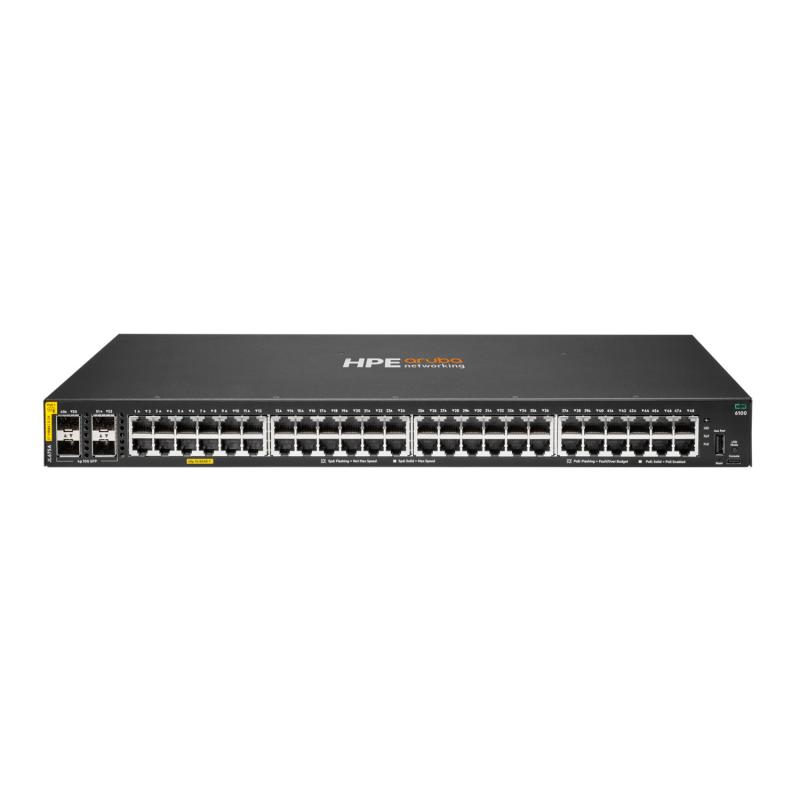 HPE Aruba Networking CX 6100 48G Class4 PoE 4SFP+ 370W - imagine 3