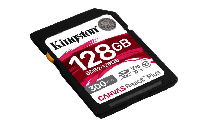 Card de Memorie SDHC Kingston Canvas React Plus 128Gb, Class